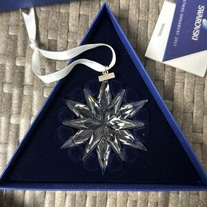 2011 swarovski 20th anniversary ornament nib